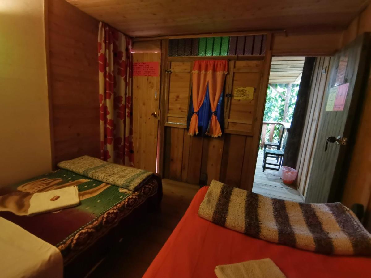 Gasthaus Cabana La Isla Jardín Exterior foto